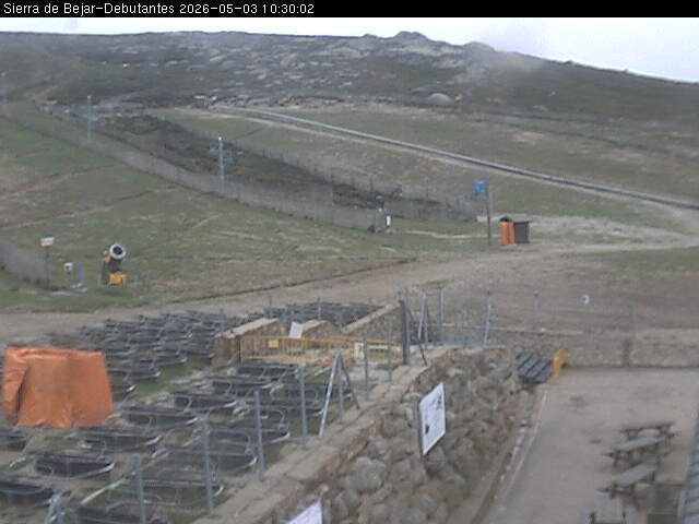 Webcam en Zona de Debutantes, Sierra de B&eacute;jar (Sistema Central)